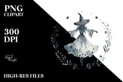 Boho Dancing Witch PNG Product Image 2