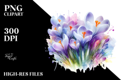 colorful Crocus, PNG Product Image 2
