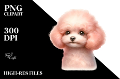 Expressive Poodle PNG Product Image 2