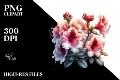 Shiny Rhododendron Clipart Product Image 1