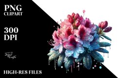 Shiny Rhododendron Clipart Product Image 1