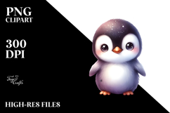Cute Baby Penguin PNG Product Image 2
