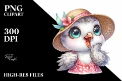 Baby Dove Beachwear Clipart Product Image 1
