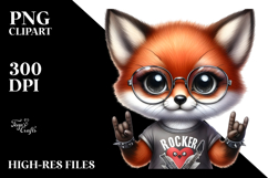 Cute Baby Fox PNG Product Image 2