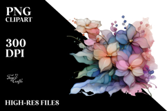 Abstract Hibiscus Made of , Transparent PNG Product Image 2