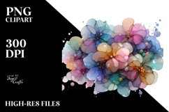 Abstract Hibiscus Made of , Transparent PNG Product Image 2