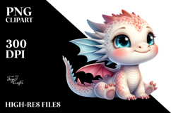 Baby Dragon Smiling | Sublimation | Clipart Product Image 2