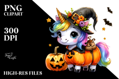Cute Baby Unicorn PNG Product Image 2