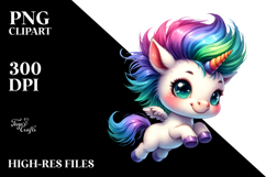 Colorful Baby Hummingbird PNG Product Image 2
