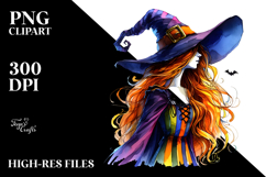 Style Halloween Witch PNG Product Image 2