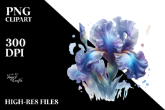 splendid Iris, Colorful PNG Product Image 2