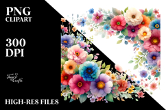 Colorful Flower PNG Product Image 2