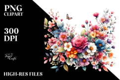 Colorful Flower PNG Product Image 2