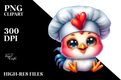 Smiling Baby Rooster PNG Product Image 2