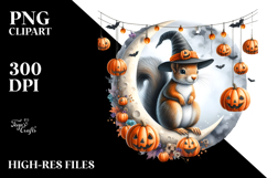 Halloween Squirrel PNG Product Image 2