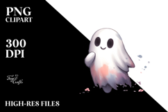 Washed Watercollor Phantom, Transparent PNG Product Image 2