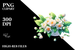 splendid Jasmine, Colorful PNG Product Image 2