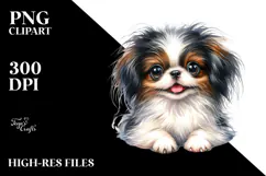 Baby Japanese Chin PNG Product Image 2