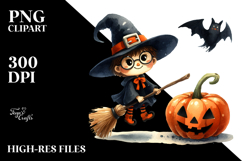 Simple Funny Owl Halloween PNG Product Image 2