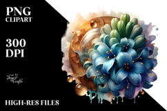 Glossy Hyacinth PNG Product Image 2
