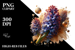 Glossy Hyacinth PNG Product Image 2
