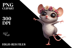 Dancing Cute Mouse PNG Product Image 2