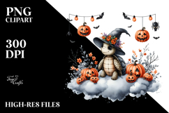 Turtle for Halloween PNG Product Image 2
