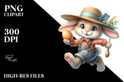 Running Bunny PNG Product Image 2