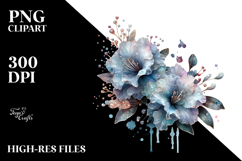 Rhododendron Artwork PNG Product Image 2