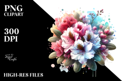 Rhododendron Artwork PNG Product Image 2