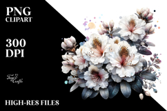 Rhododendron Artwork PNG Product Image 2