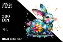 Colorful Bunny Made of Title Product Image 2