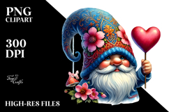 Detailed Valentines Gnome Design Product Image 2