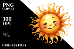 Smiling Sun PNG Product Image 2