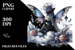 Gothic Fairy on a Cloud Title Product Image 2