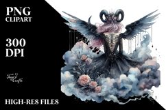 Gothic Fairy on a Cloud Title Product Image 2