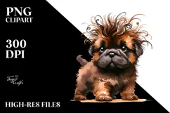 Expressive Baby Mastiff, Sublimation PNG Product Image 2