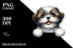 Cute Enthusiastic Funny Baby Shih Tzu Product Image 3