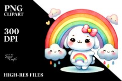 Cute Rainbow PNG Product Image 2