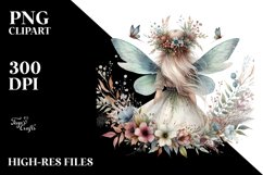 Detailed Boho Fairy | Clipart Product Image 3