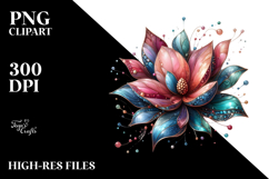 Vibrant Magnolia Made of PNG Product Image 2