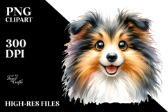 Cartoon Shetland Sheepdog Product Image 2