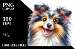 Cartoon Shetland Sheepdog Product Image 2