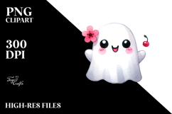 Funny Cute Ghost PNG Product Image 2