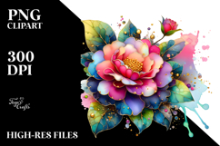 Shiny Camellia PNG Product Image 2