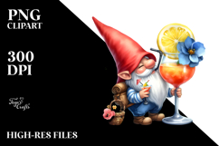 Whimsical Gnome Cocktail PNG Product Image 2