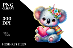 Adorned Baby Koala, Transparent PNG Product Image 2