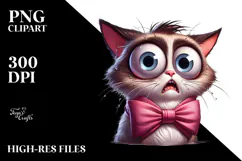 Adorable Baby Cat Jumping PNG Product Image 2