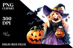 Halloween Witch Pumpin | Clipart Product Image 1