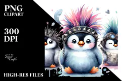Cute Baby Penguin, High-Res PNG Product Image 2
